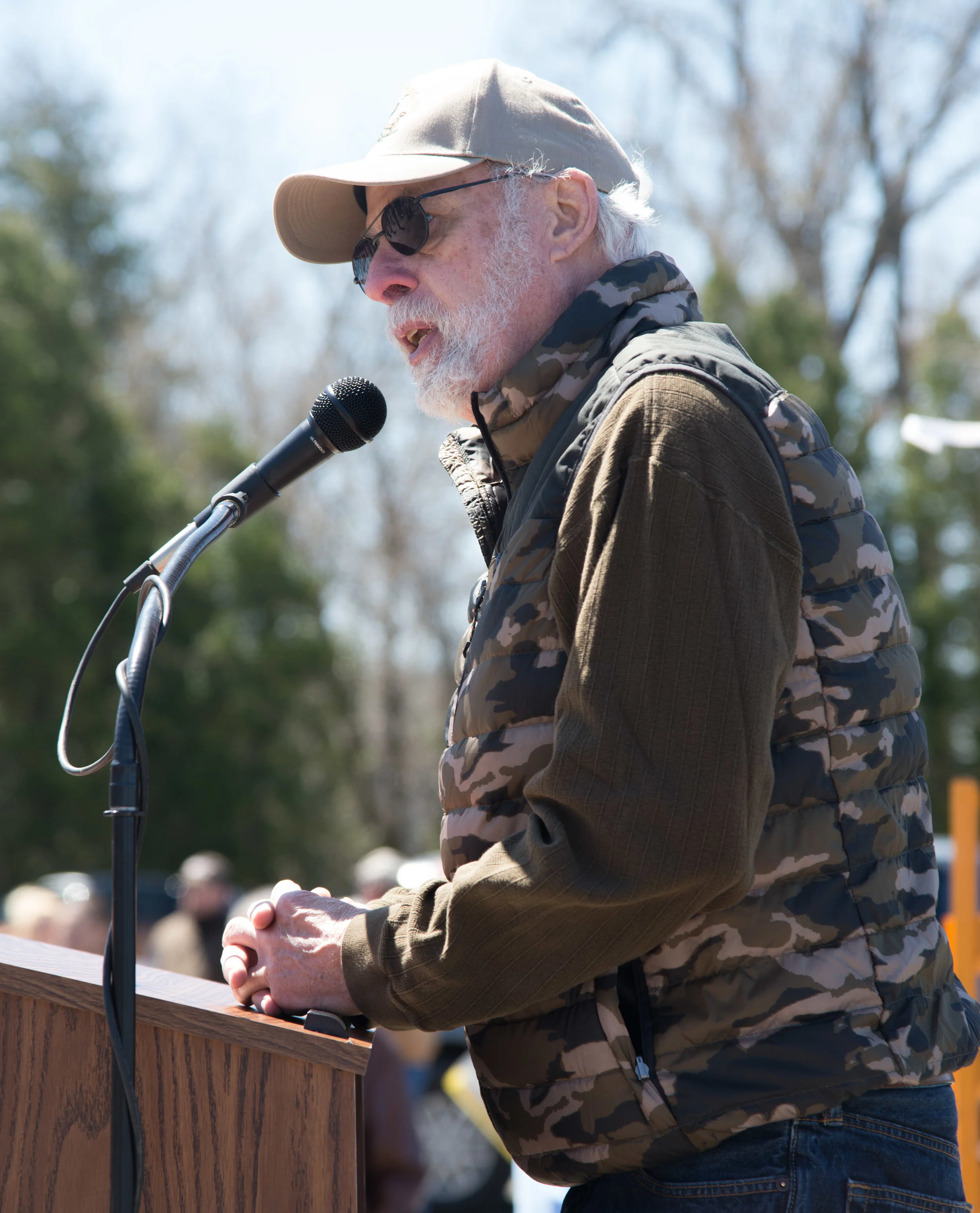 Phil Williams, treasurer of the Germantown Sportsmen's Association and a member of the Germantown Waterfront Advisory Committee.