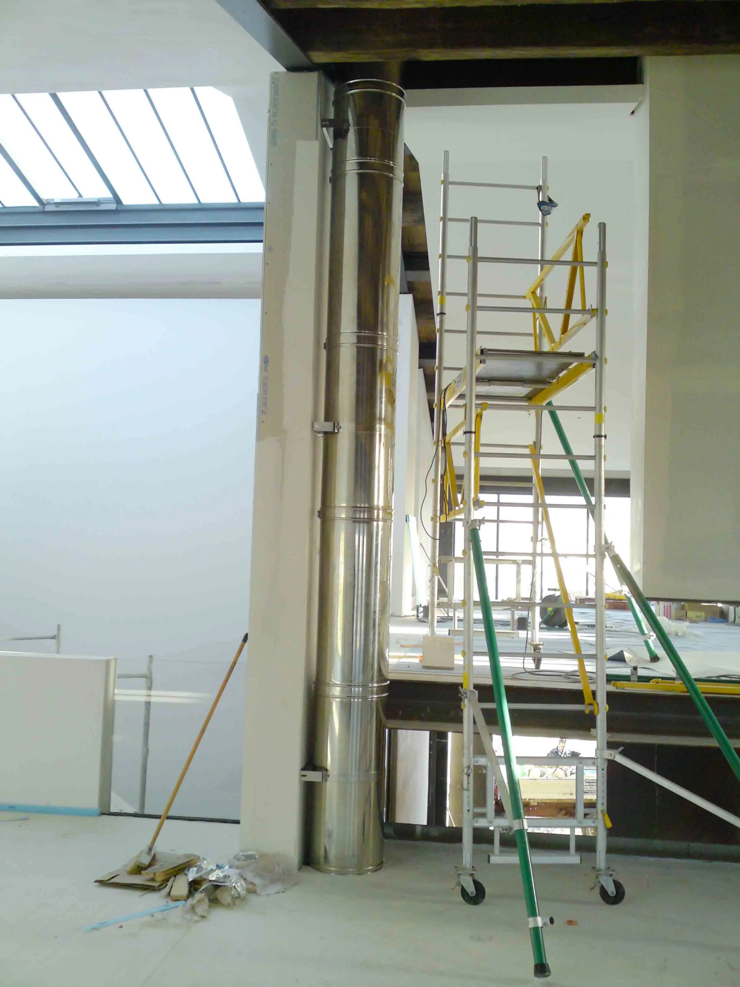Conduit de fumée inox