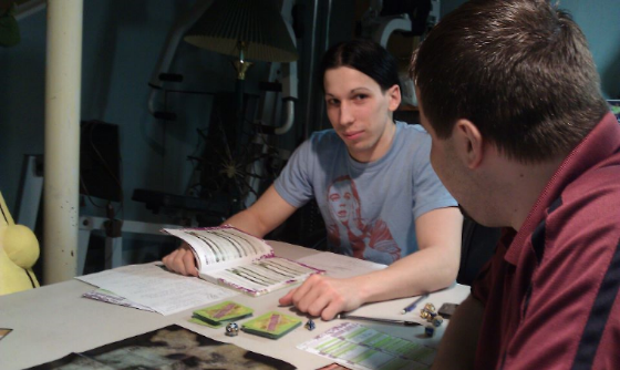 Oh I guess I like Big Bang Theory as well, here I am DMing a small dnd game.