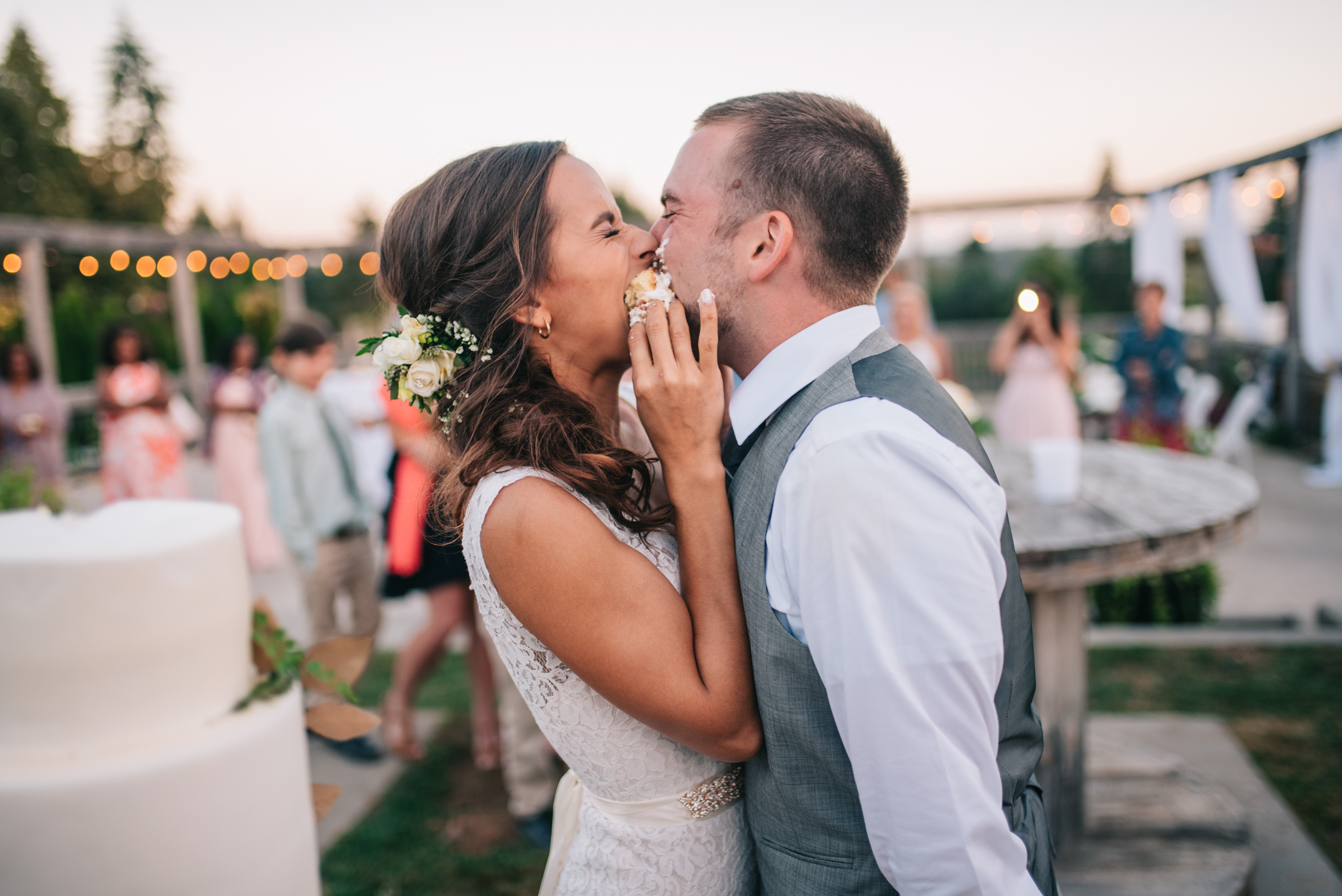 Wedding at Rusty Grape Vineyard Portland, Oregon