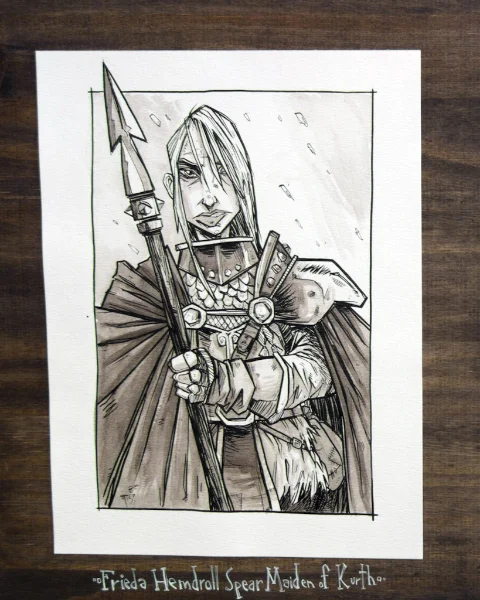 Frieda Hemdroll, Spear-Maiden of Kurth