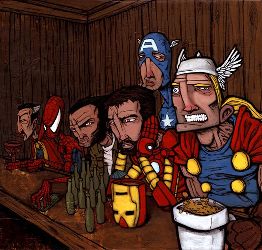 Drunk Avengers