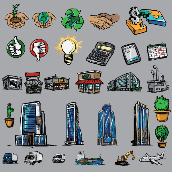 Icon Design for E-learning Videos