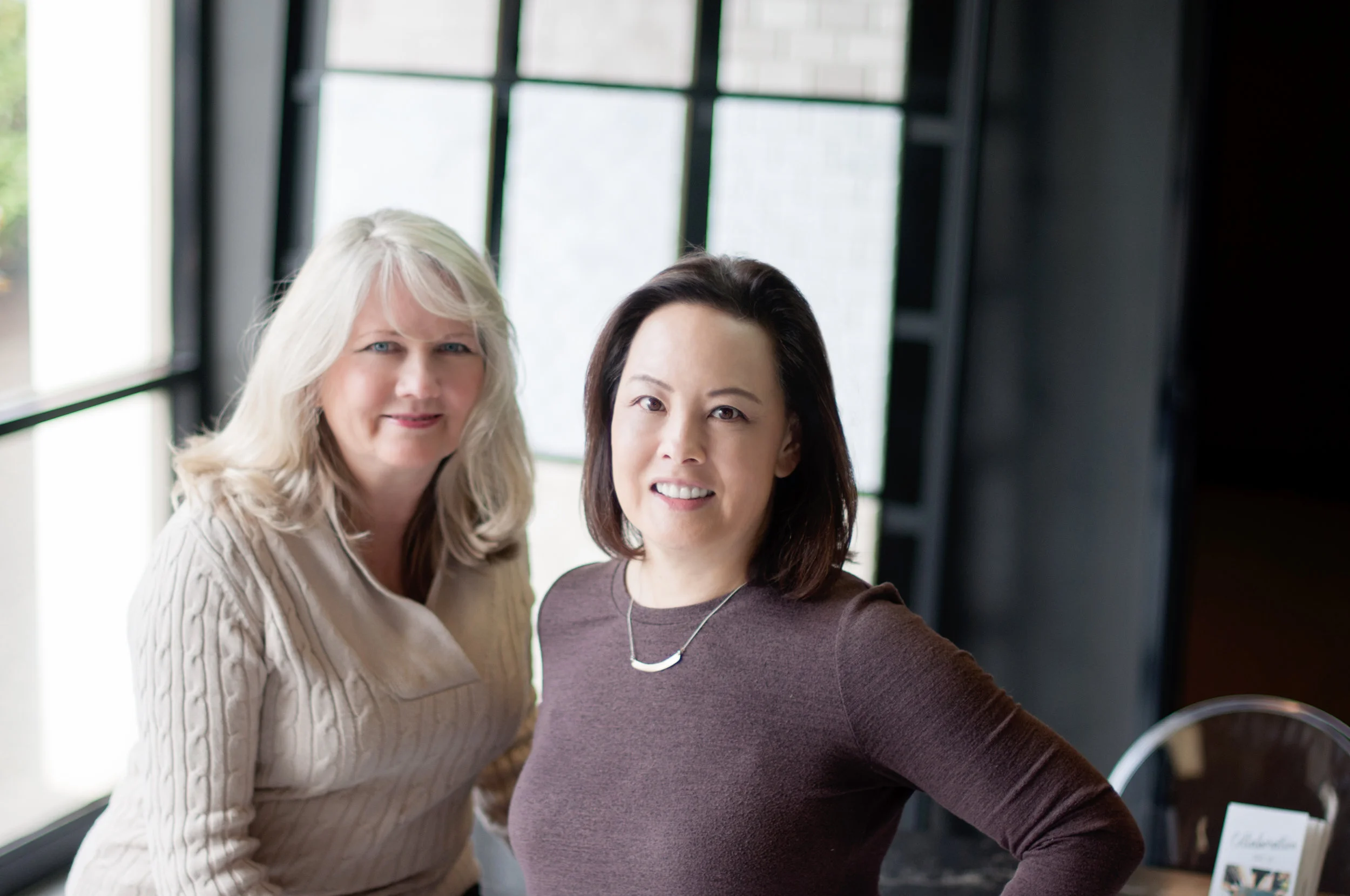 Caryl and Diana Standing Together.jpg