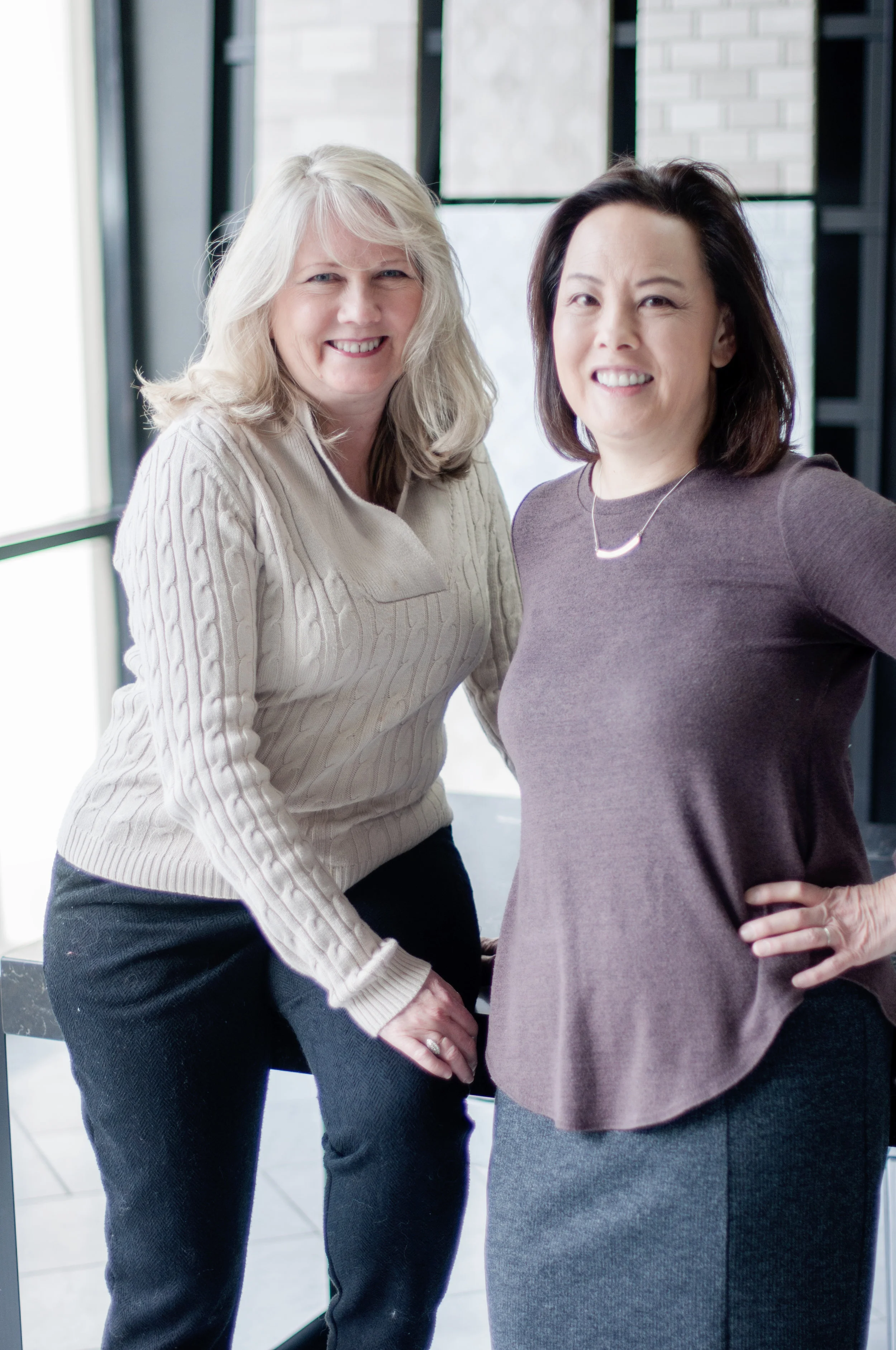 Caryl and Diana Standing Together Full Body Not Touched Up.jpg