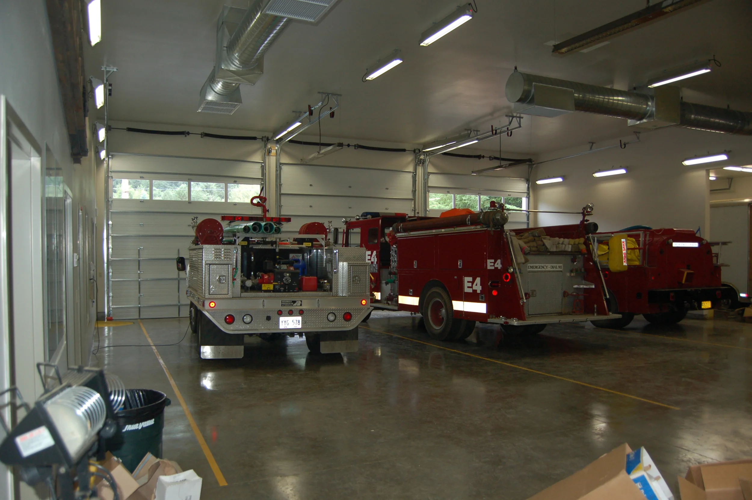 dora fire station + library- dora, oregon