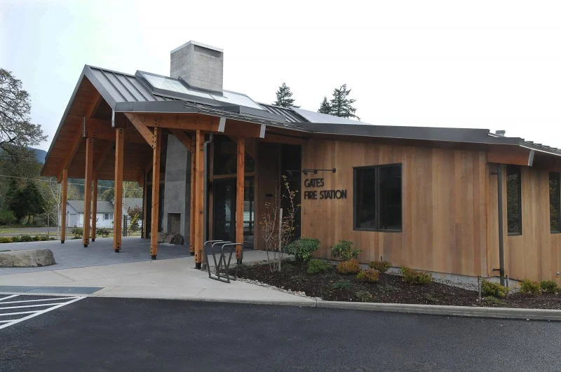gates fire hall- main entry