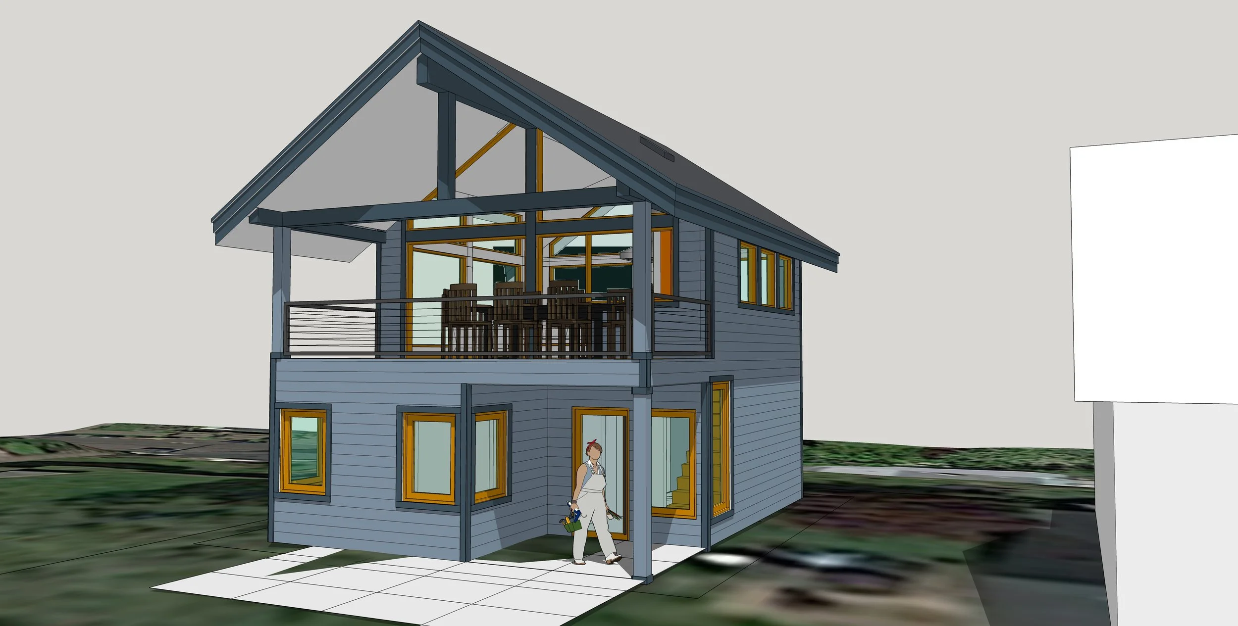 backyard accessory dwelling unit - portland, or