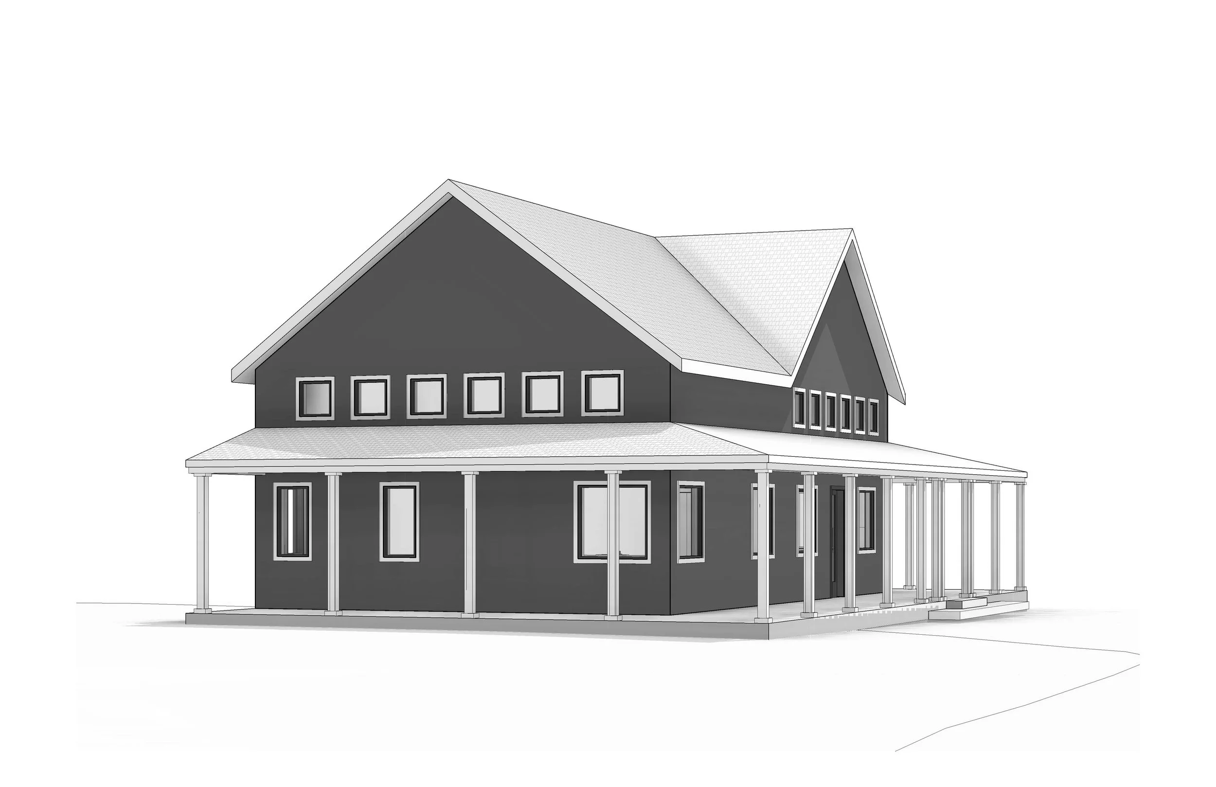 banks farmhouse - banks, or