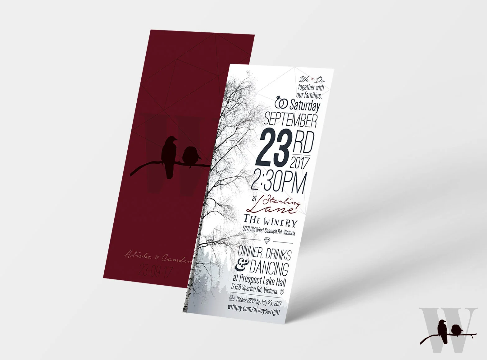 Wedding invitation