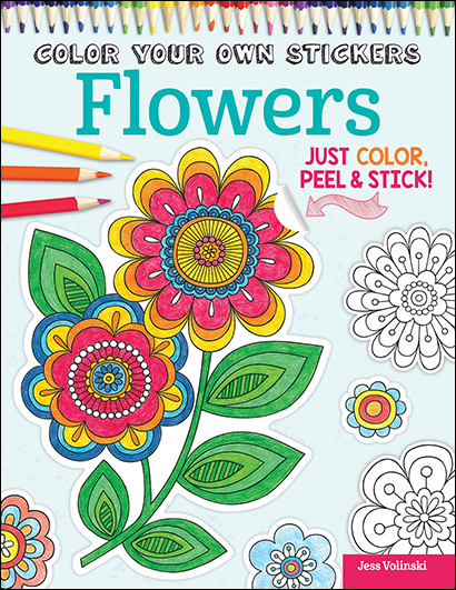 Color You Own Stickers: Flowers