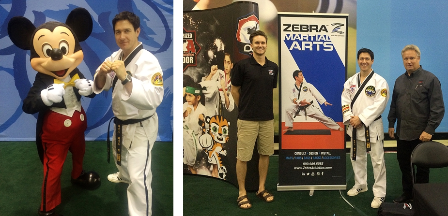 I met Mickey at the 2015 Fall Orlando Nationals. I also enjoyed meeting new friends at the Zebra booth. They featured me as a model in their marketing materials (also in the ATA magazine). Thank you again, Charlie, for your support!