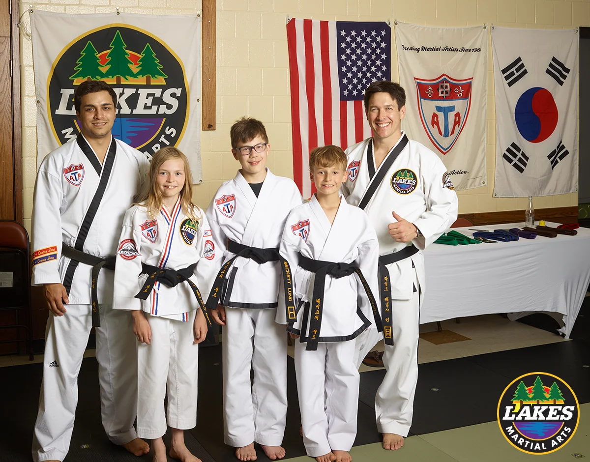 Mr. Lund and Mr. Marquardt passed their test for first degree black belt decided!