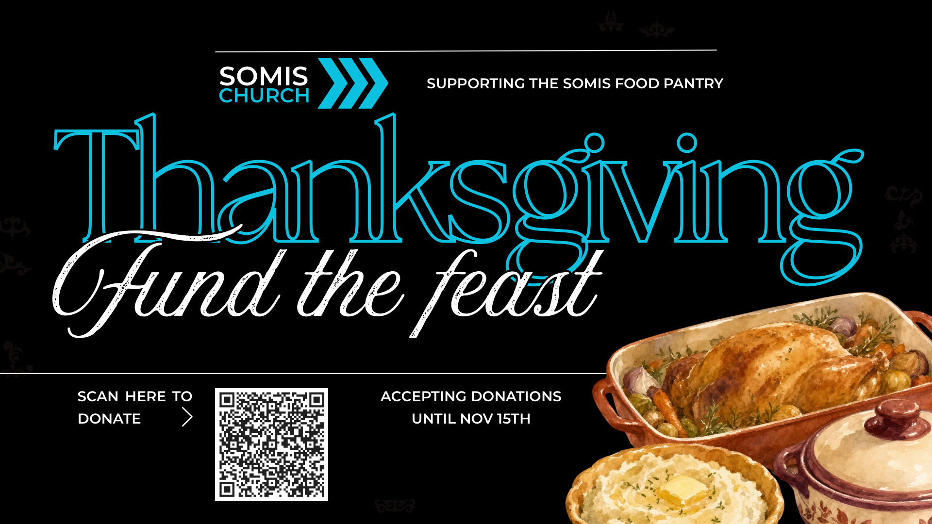 Thanksgiving Food Drive at Somis Church