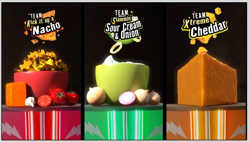 Fishy Crackers: Race. Maya rendering with V-Ray. Composited in After Effects. 