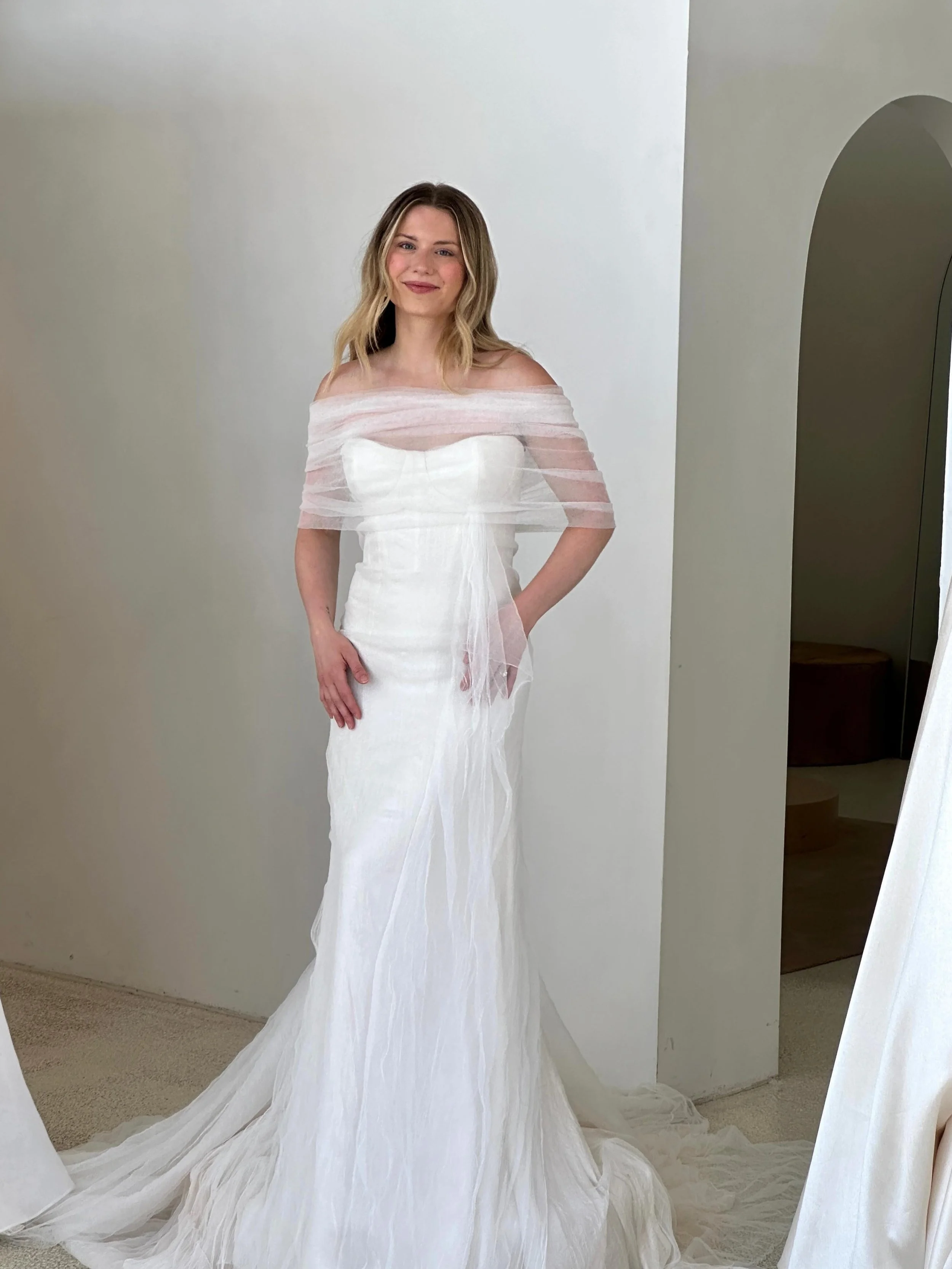 pov: you saved every textured gown on pinterest 🦢