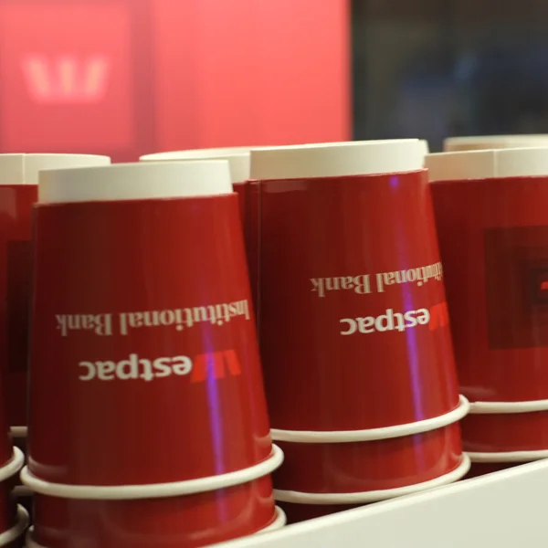 Add your logo on our machine or coffee cups — Cafe in a Box