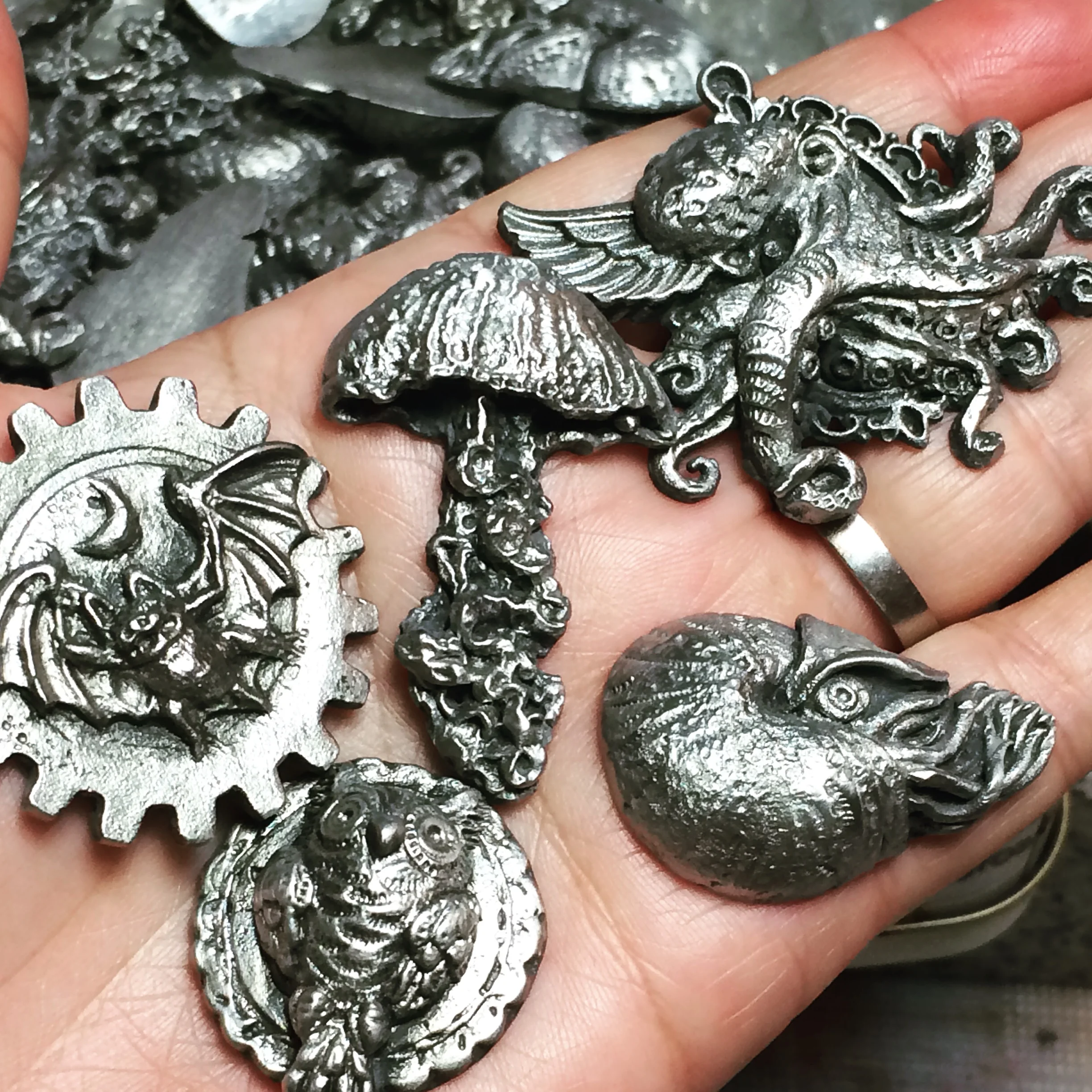 Pewter Creatures