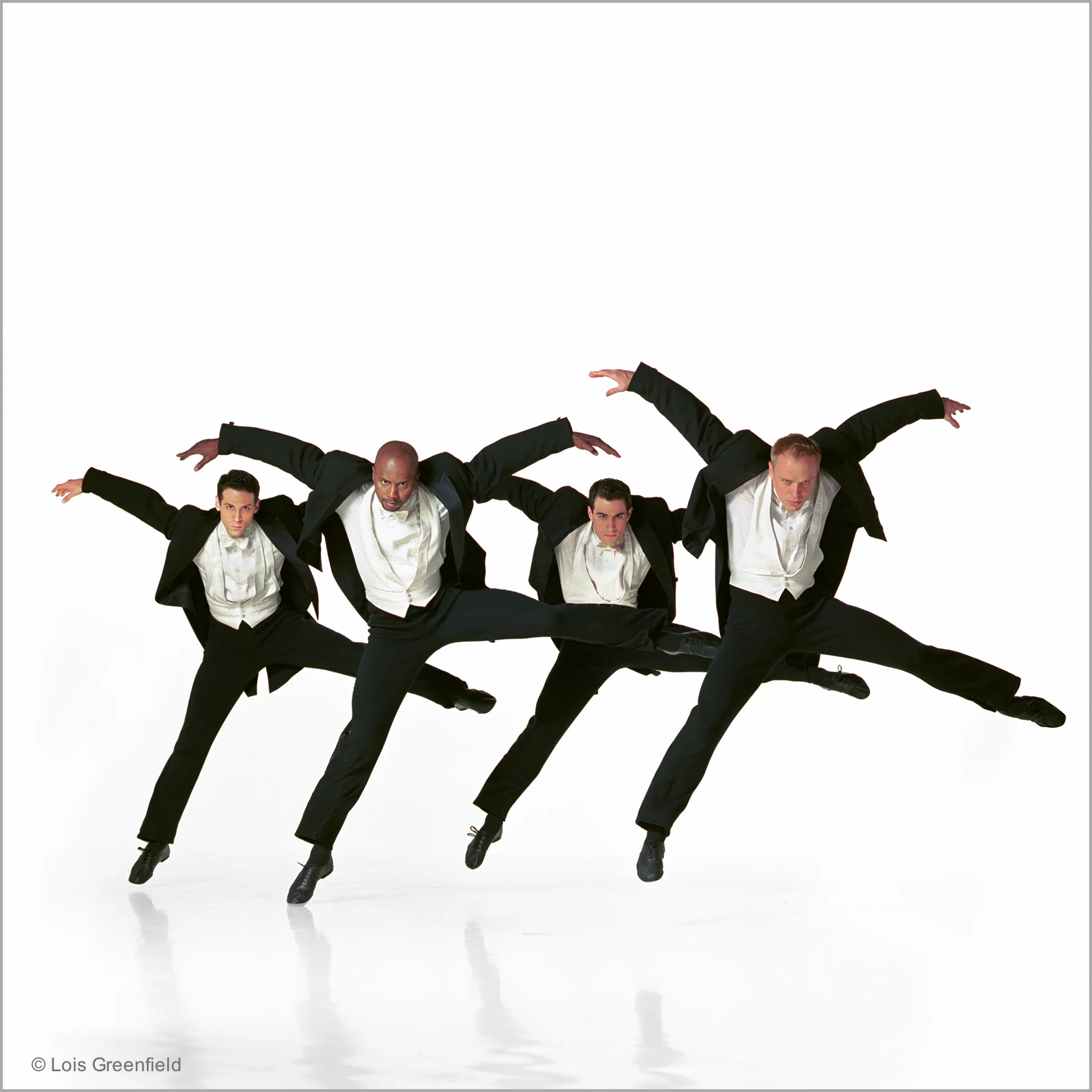Orion Duckstein, Ted Thomas, Robert Kleinendorst, Michael Trusnovec, "Cloven Kingdom", PAUL TAYLOR DANCE COMPANY