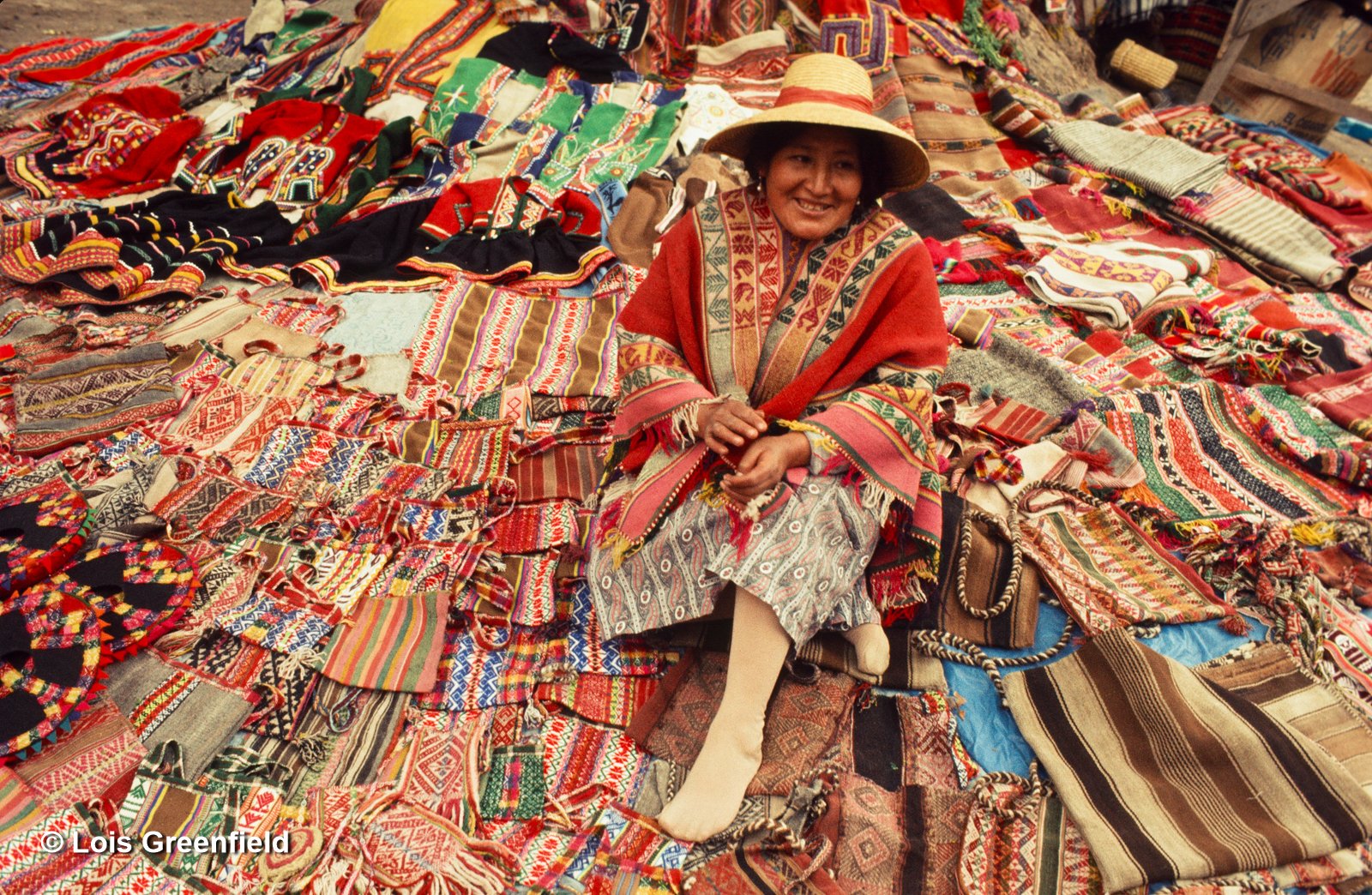 Fabric Vendor, Bolivia