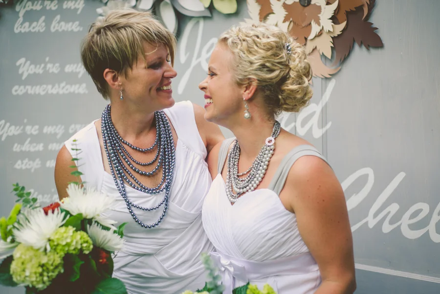 Chelsea + Jen | East Atlanta | Two Brides Wedding