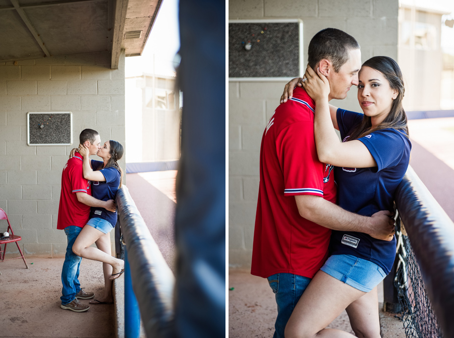 KrisandraEvans.com | Atlanta Engagement Photographer | Baseball engagement