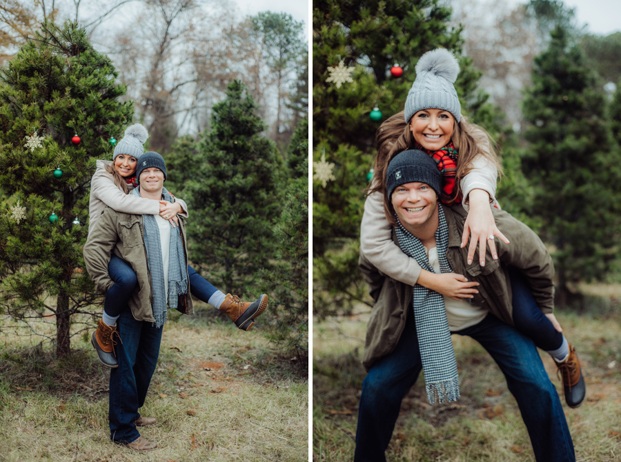 KrisandraEvans.com | Atlanta Engagement Photographer | Minters Christmas Tree Farm