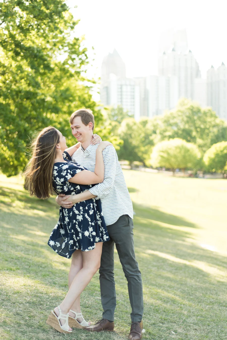 KrisandraEvans.com | Atlanta Engagement Photographer | Piedmont Park