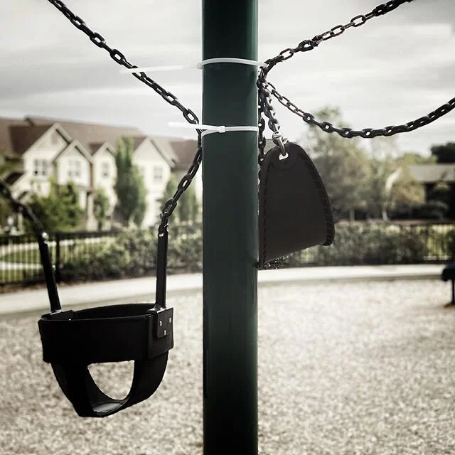 CLOSED

#shelterinplace #covid19 #playground #closed #myspc #natgeoyourshot #natgeo #shotoniphone #mobilephotography #childrensplayground #swing #shootermag #inthemoment #sip