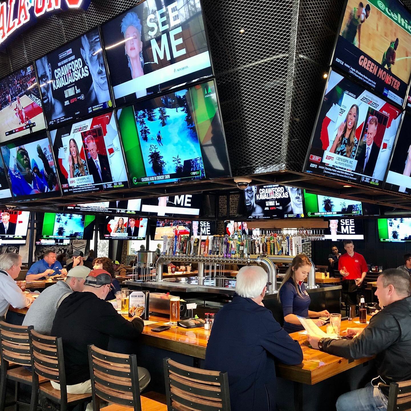 Walk-On&rsquo;s is open and hopping! This is not your typical sports bar. The food is outstanding! Check it out! @walkons
