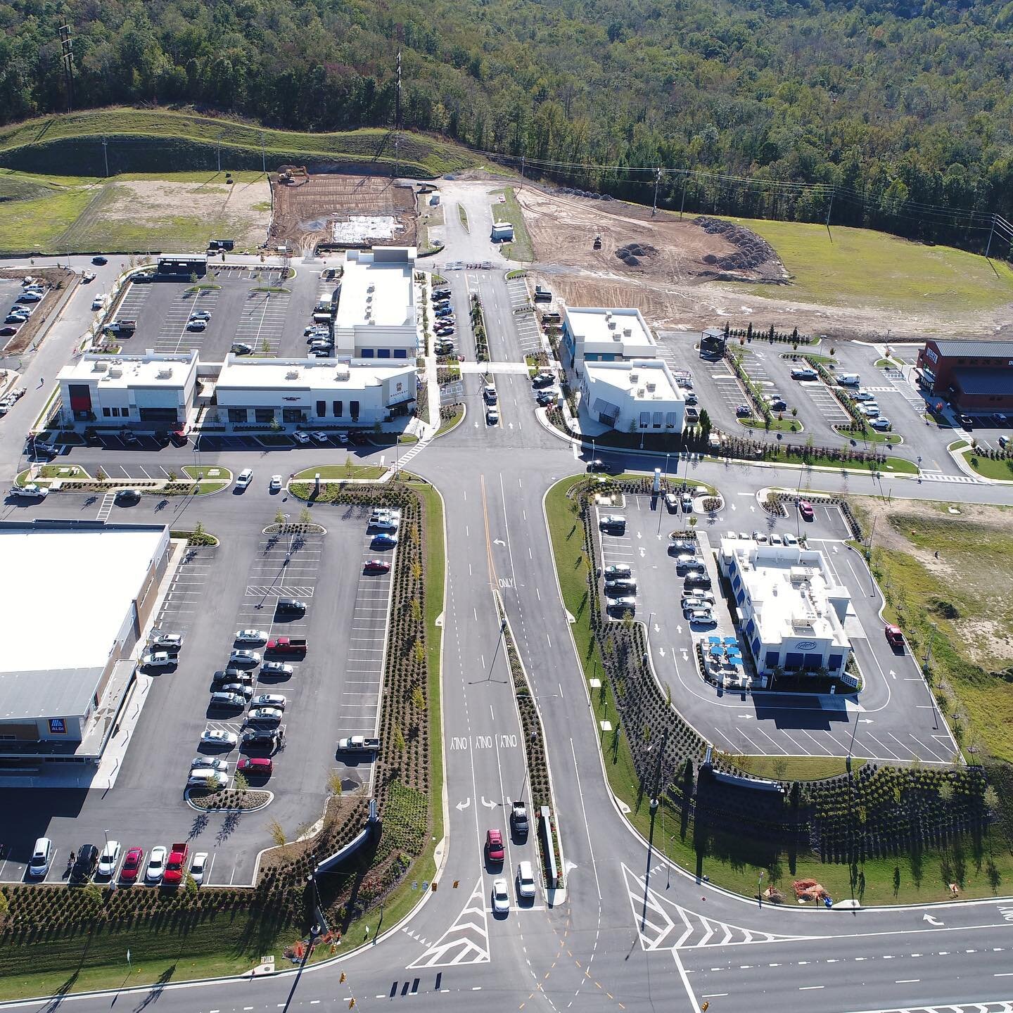 A look back at our now completed projects at Stadium Trace Village (Aldi, Duluth, Village Shoppes) where tomorrow Oct 1 you can enjoy the Stadium Trace Stroll from 4p-8p. Food, drink, &amp; retail specials for a good cause. 
#stadiumtracestroll 
Also