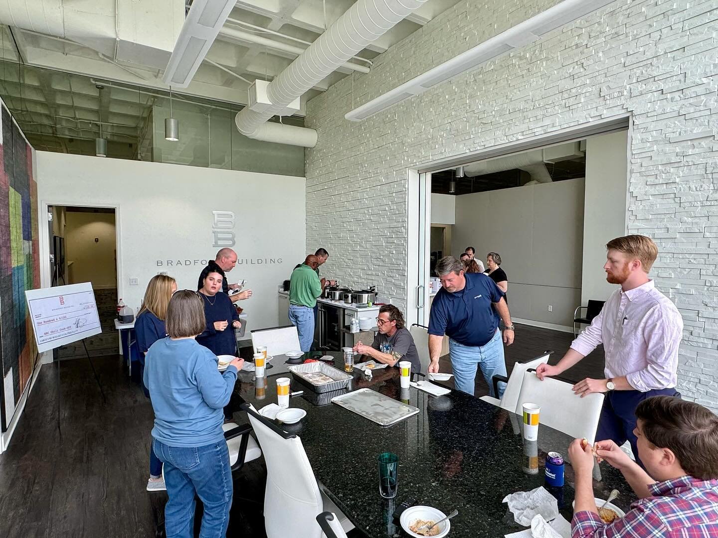 We hit pause for a little while today for a BBC Chili Cook-Off! 

#builtbetter