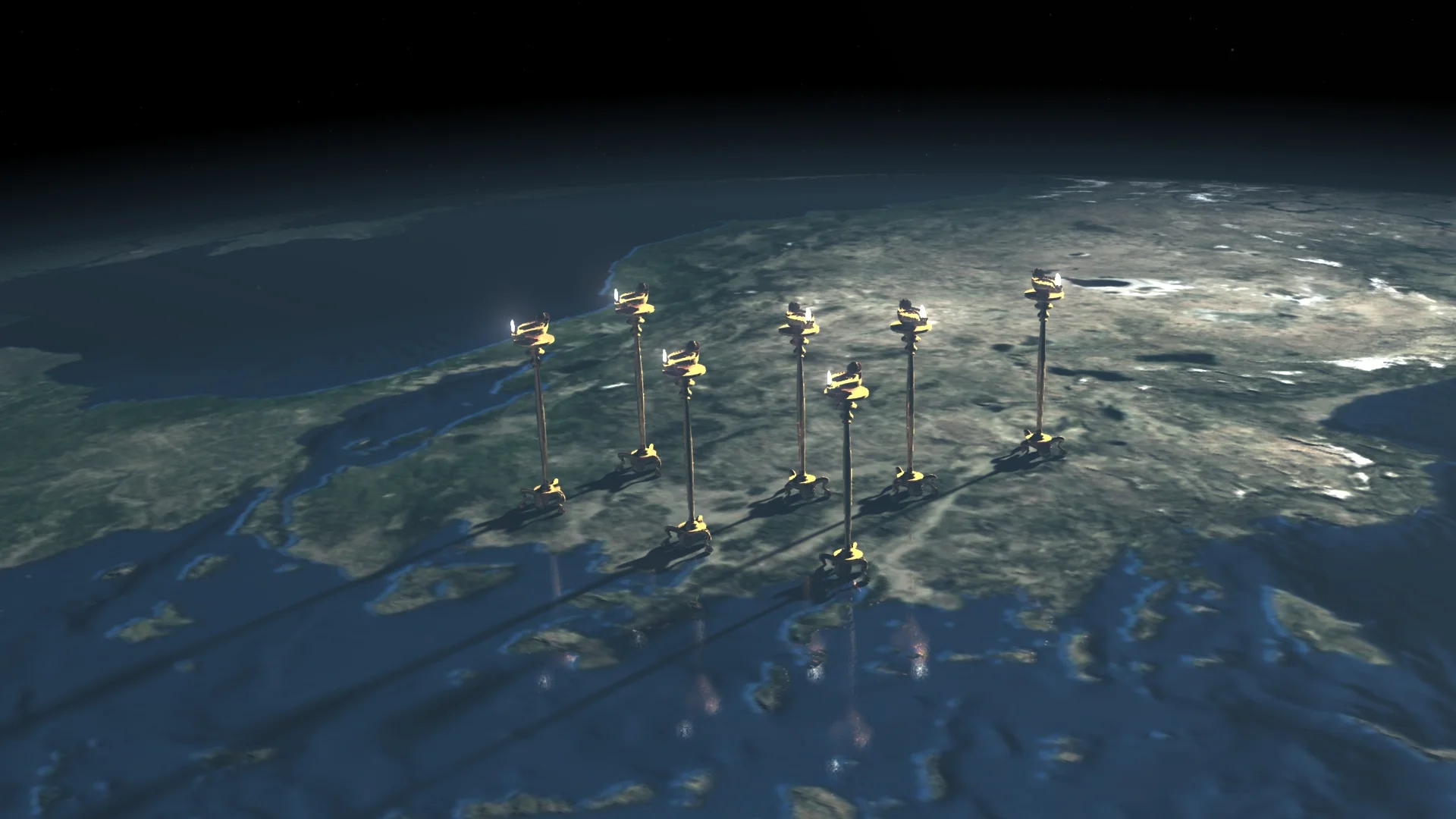 Revelation's Seven Lampstands Animation, English Titles HD