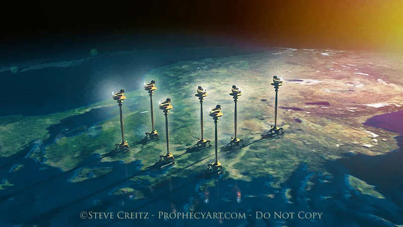 Revelation's Seven Lampstands HD