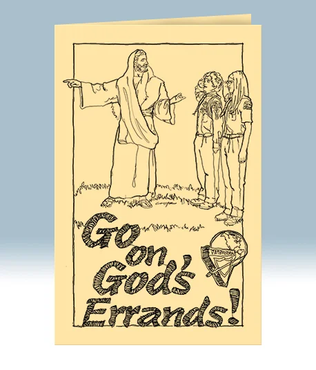 Go on Gods errands english bulletin graphic.jpg