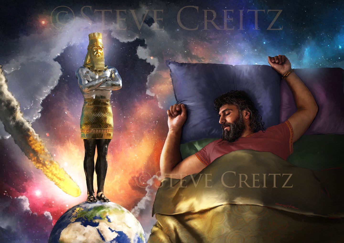 Nebuchadnezzar's Dream — Creitz Illustration Studio