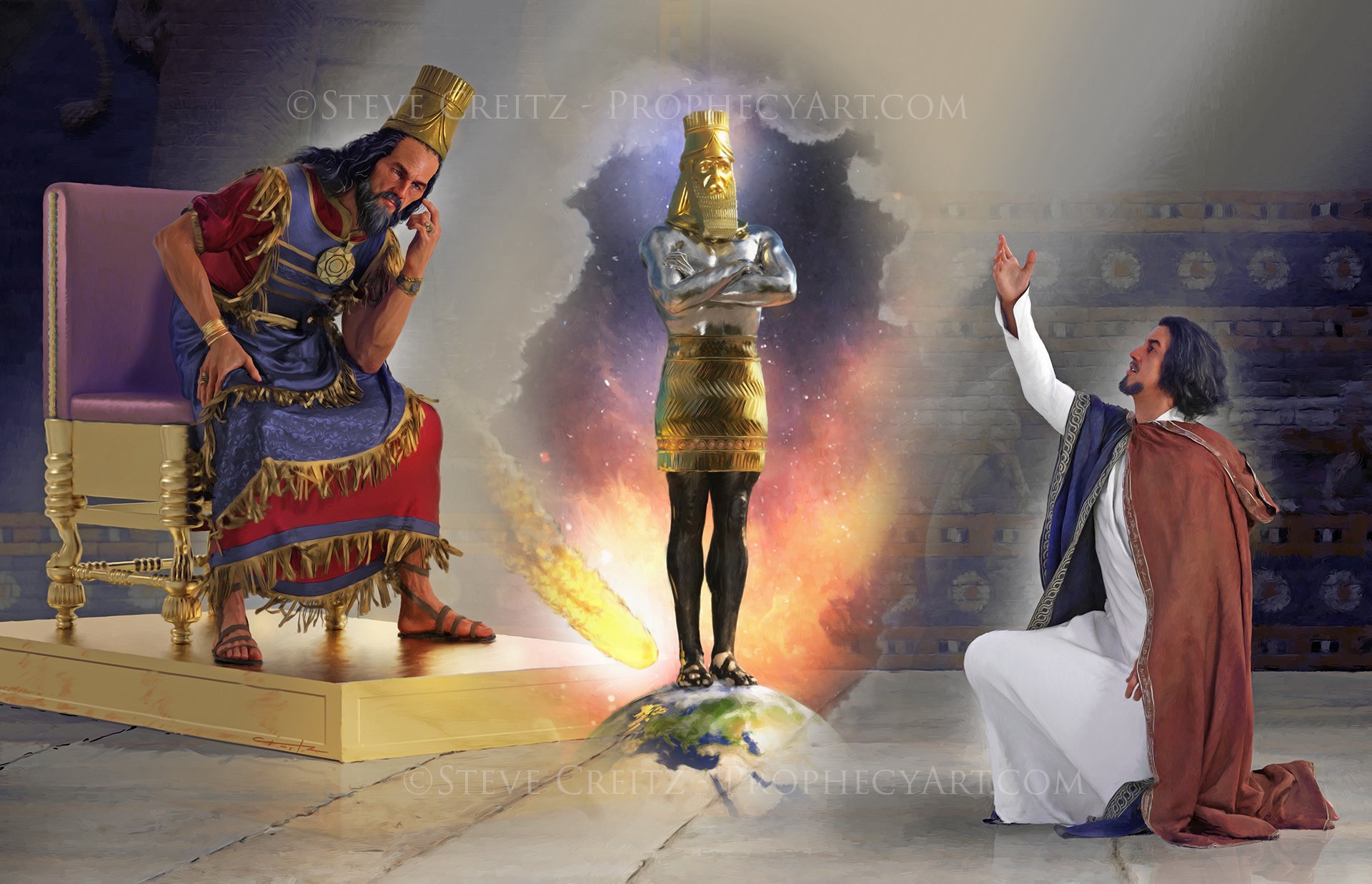 Daniel's Explanation statue HD — Creitz Illustration Studio