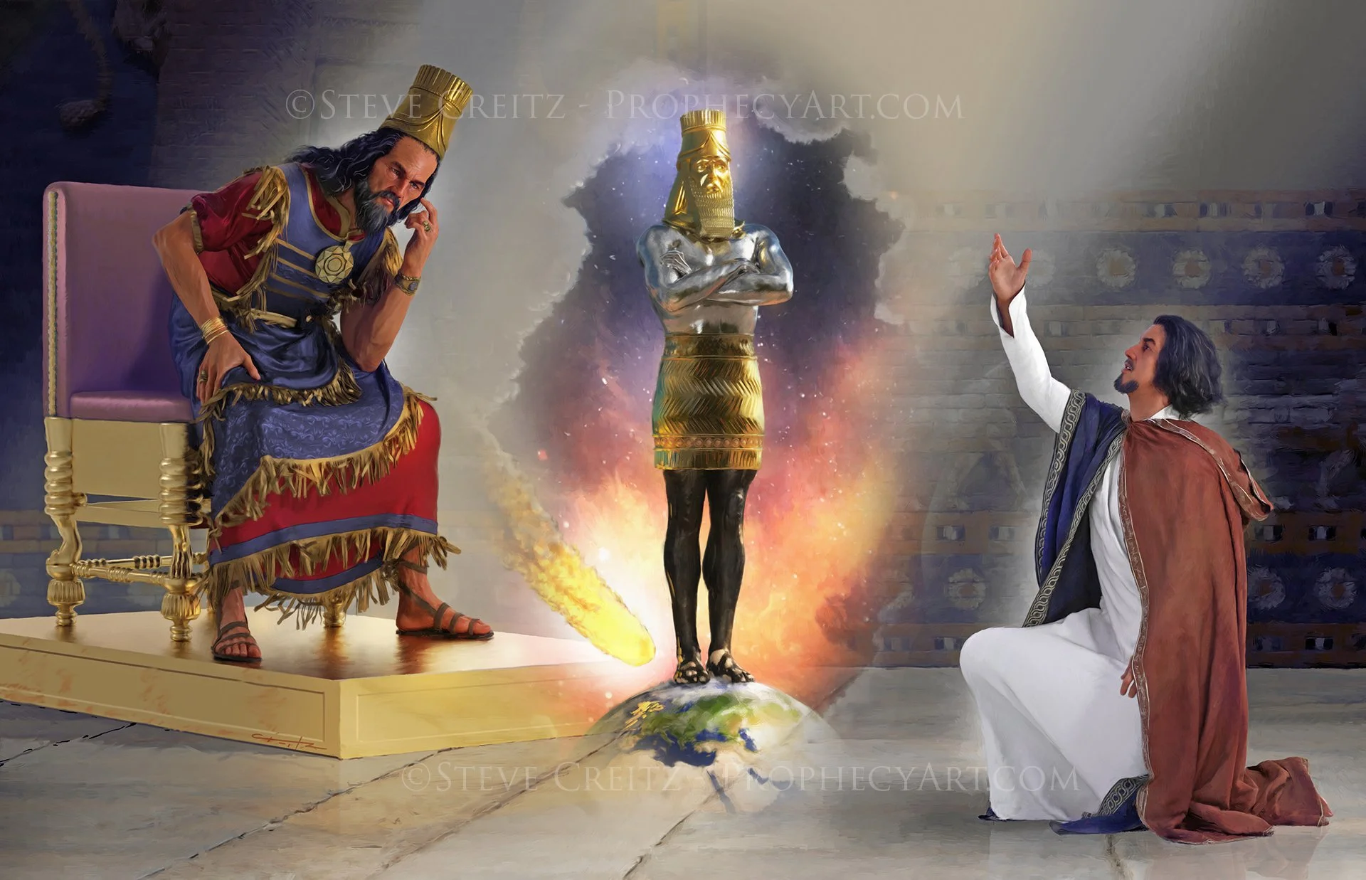 Daniel's Explanation statue HD