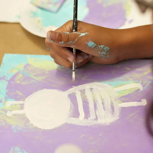 June 2013 Let's Bee Creative Private Paint Party in Mission Viejo