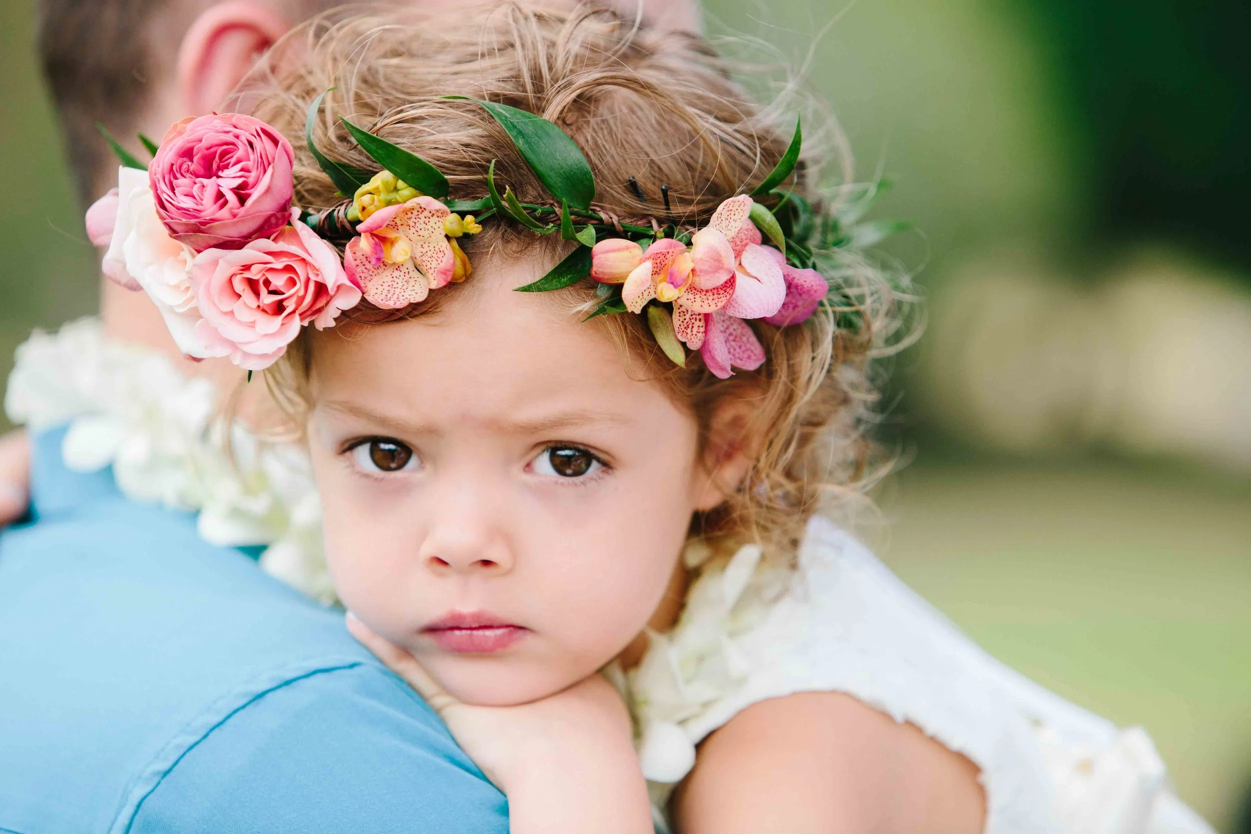 Flower Girl with Flower Crown