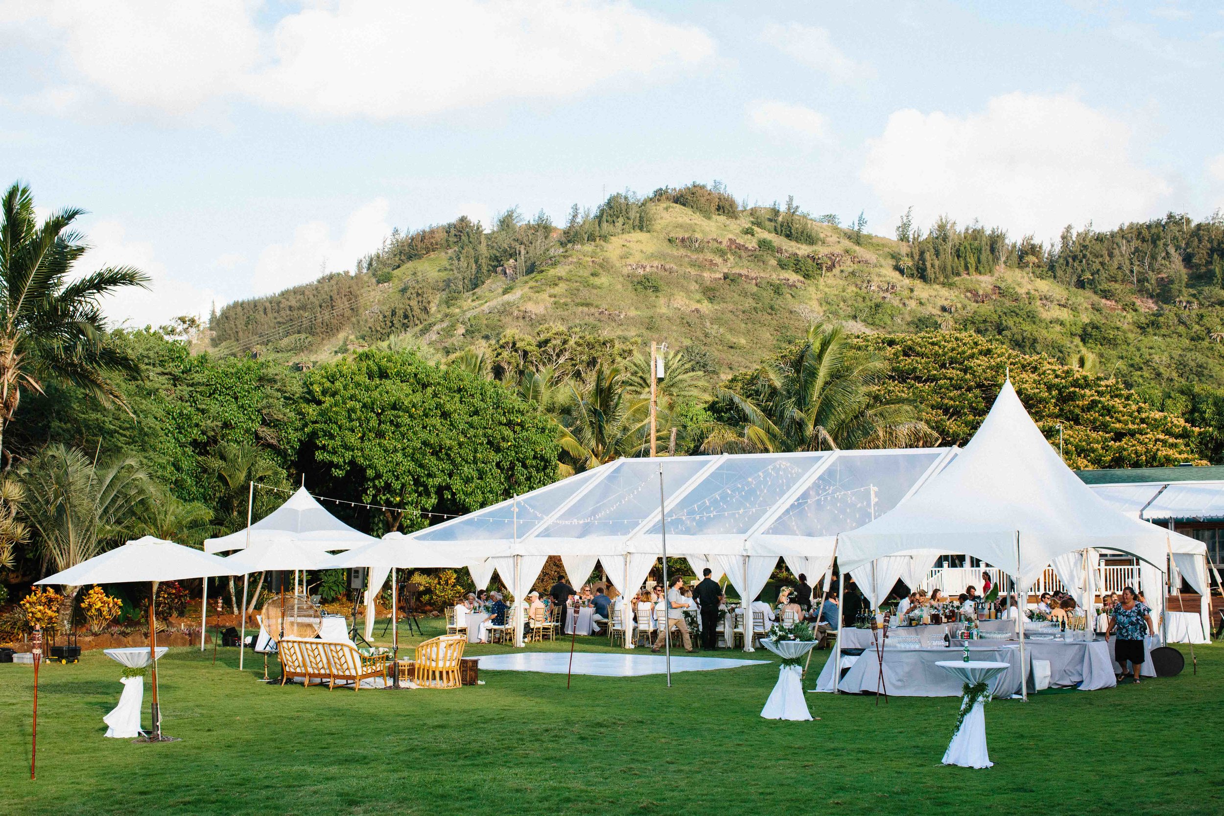 Wedding Event at Loulu Palm Farm Estate