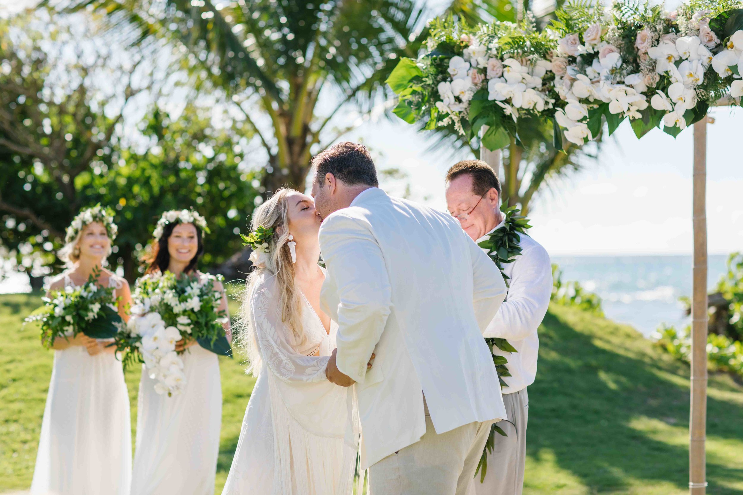 Oahu Wedding Photography at Loulu Palm Farm Estate