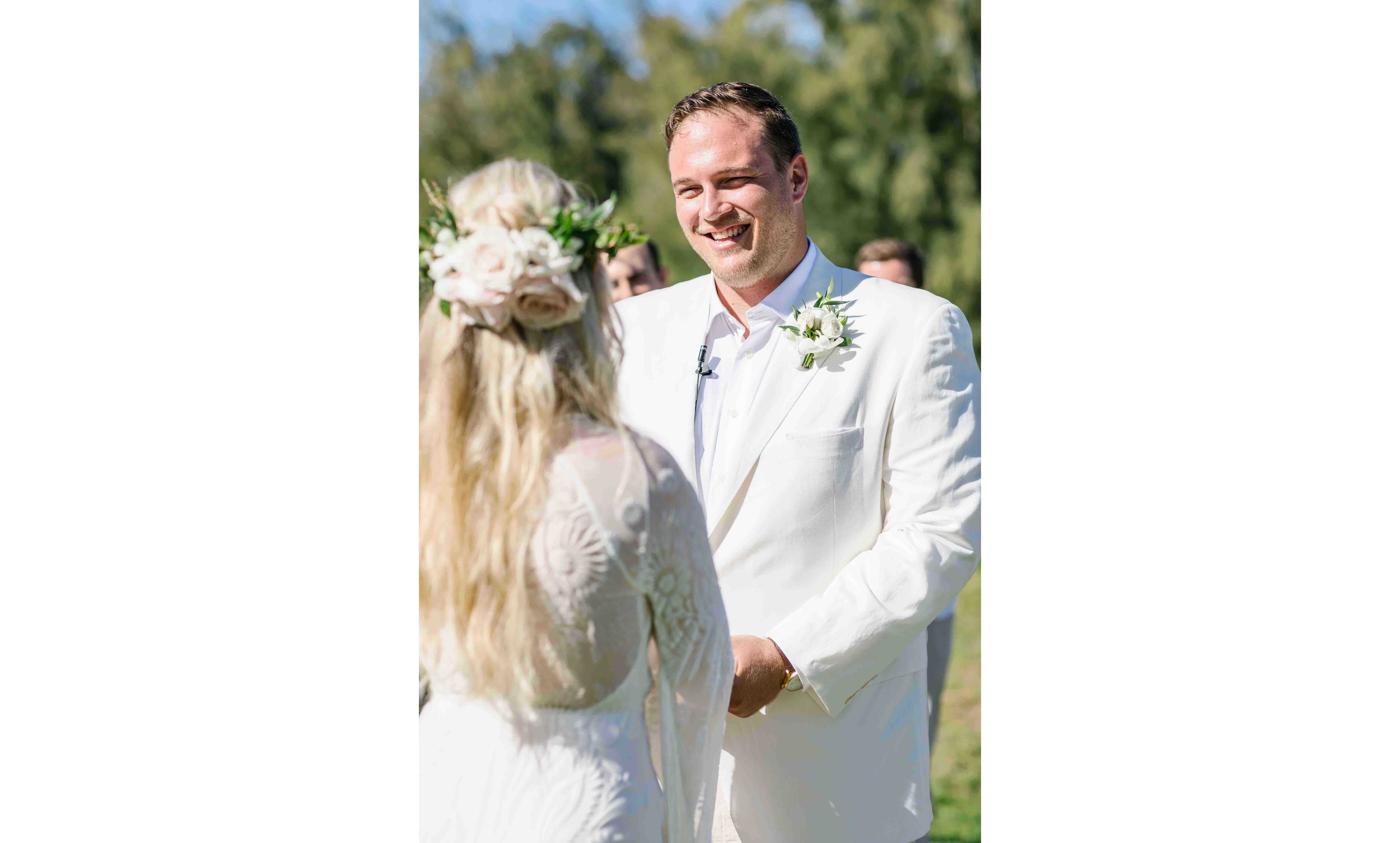 Photo of a Groom at his Wedding Ceremony 