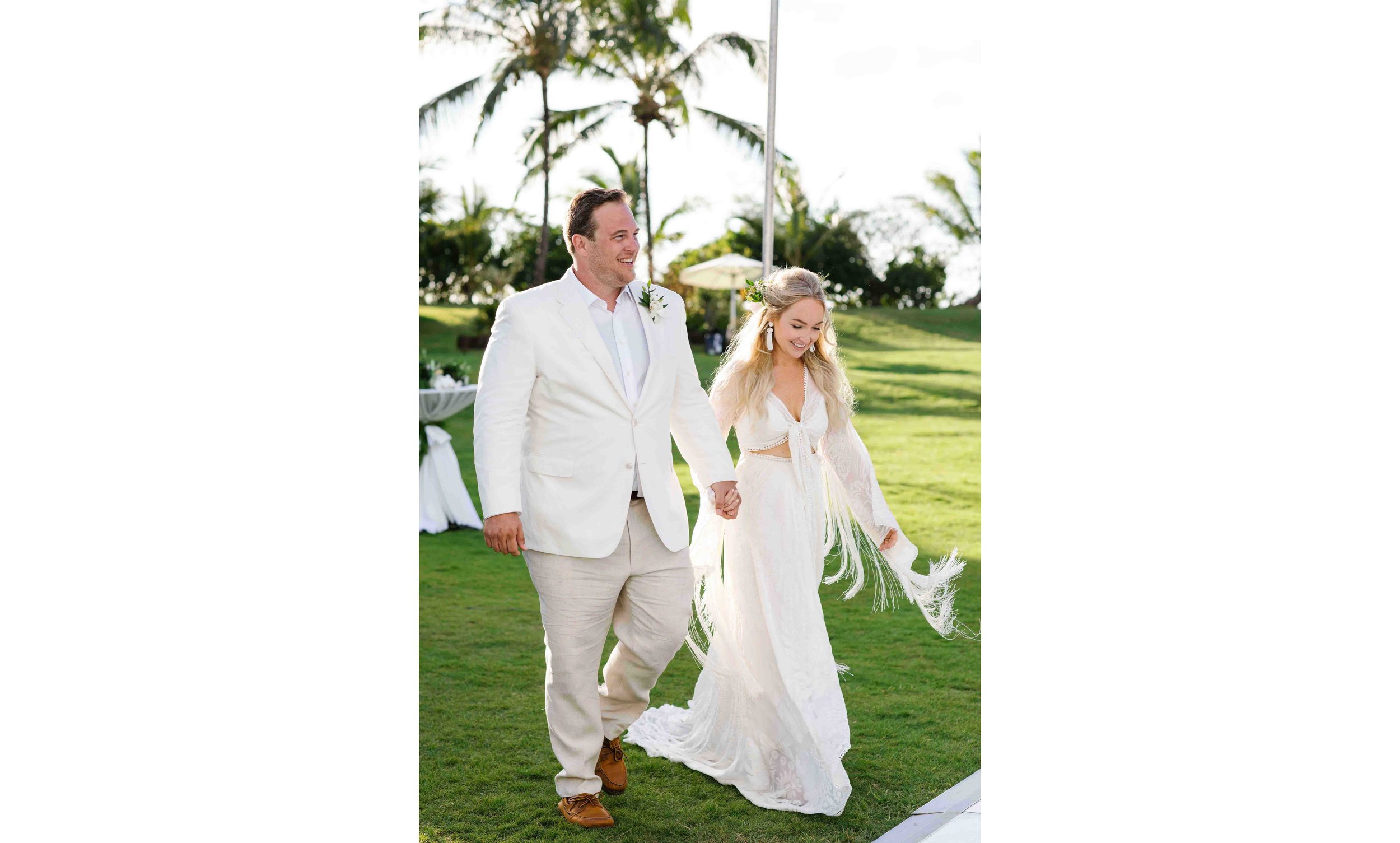 Candid Wedding Photography of Boho Bride and Groom