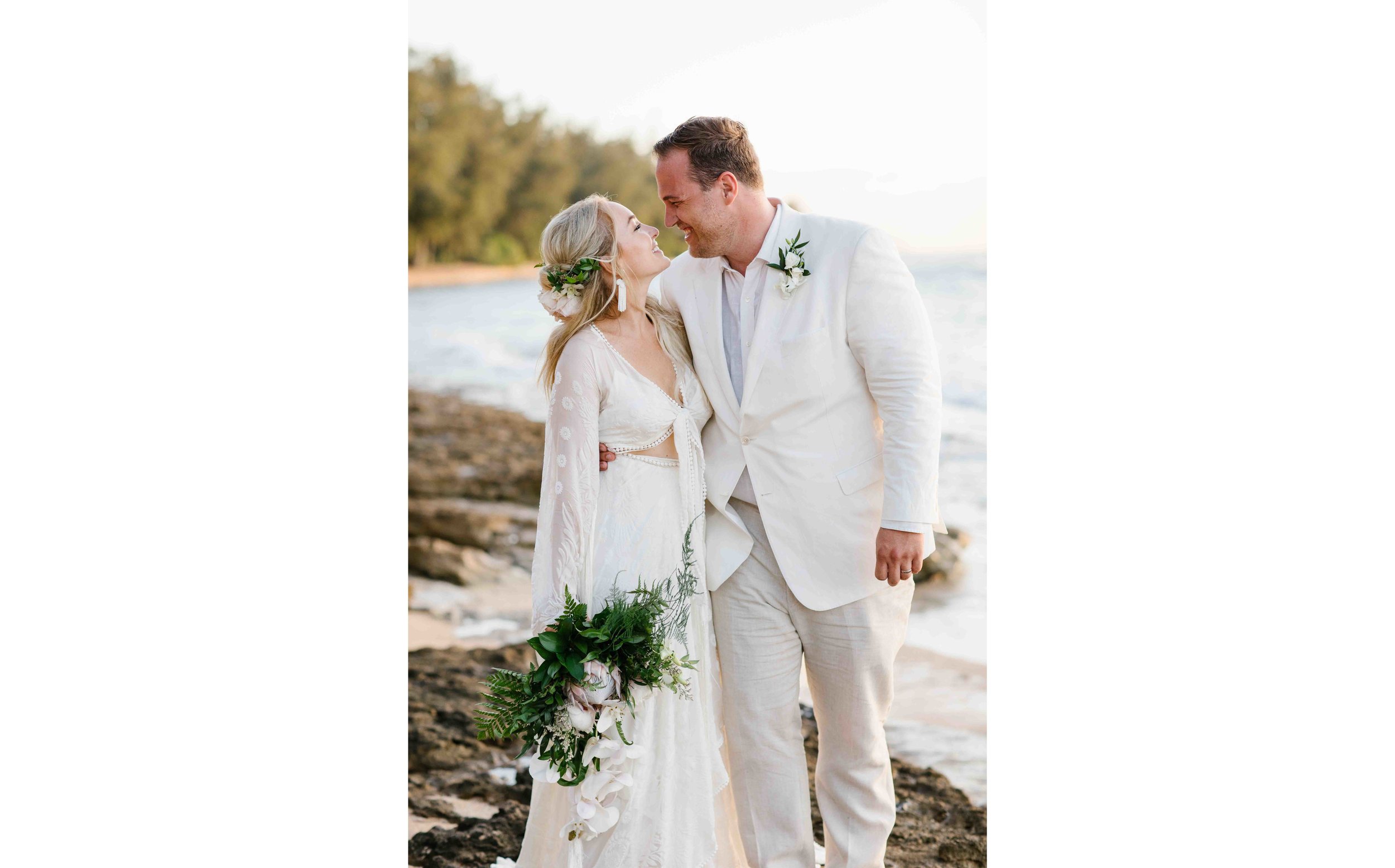 Bohemian Wedding Photography in Hawaii