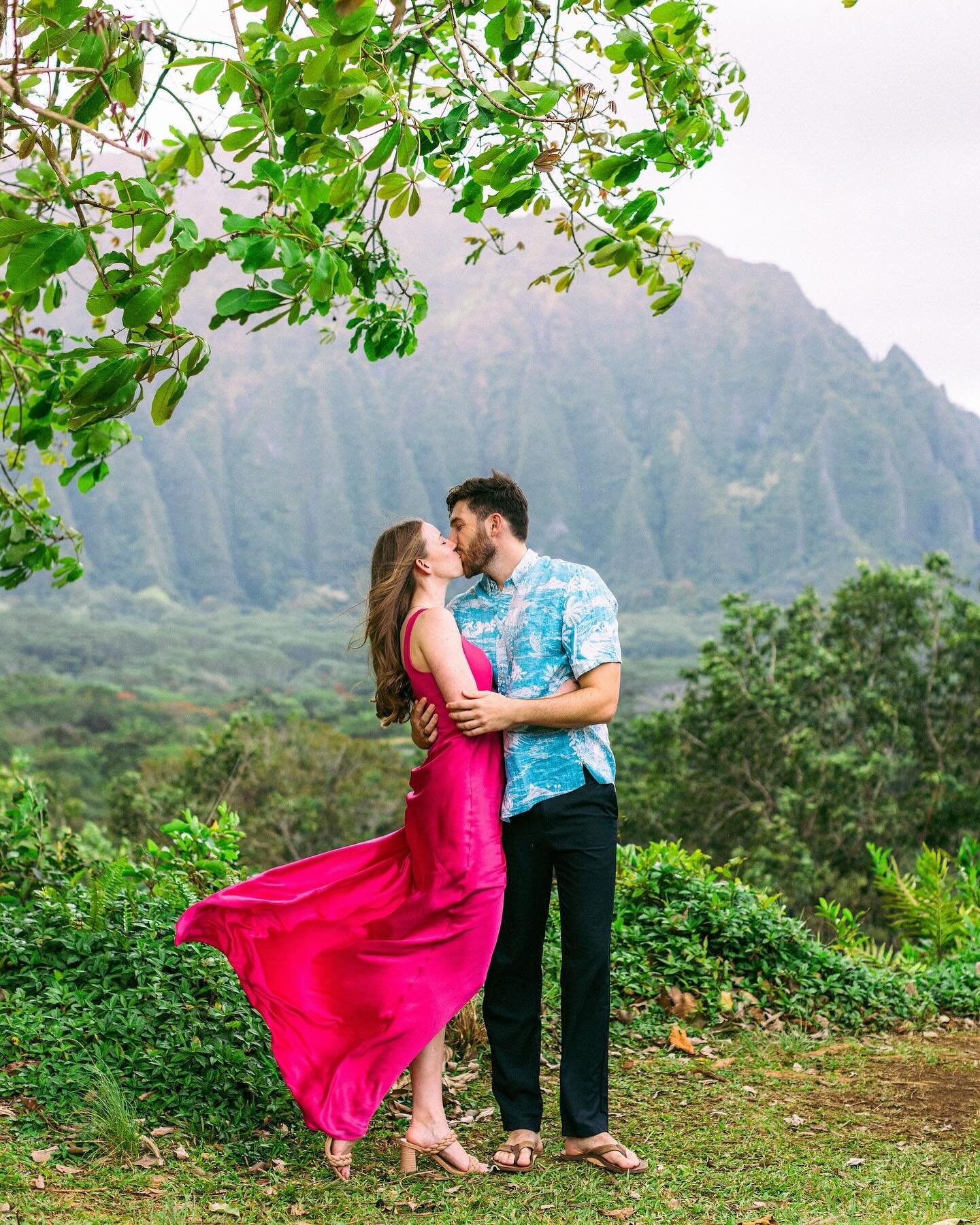 Kelly &amp; Ward&rsquo;s garden #engagement has us swept away 🩷 We can&rsquo;t wait to capture their wedding in Spring of 2025! 
.
.
.
.
.
#absolutelyloved #absolutelylovedphotography #absolutelylovedengagement #springengagement #hawaiiweddingphotog