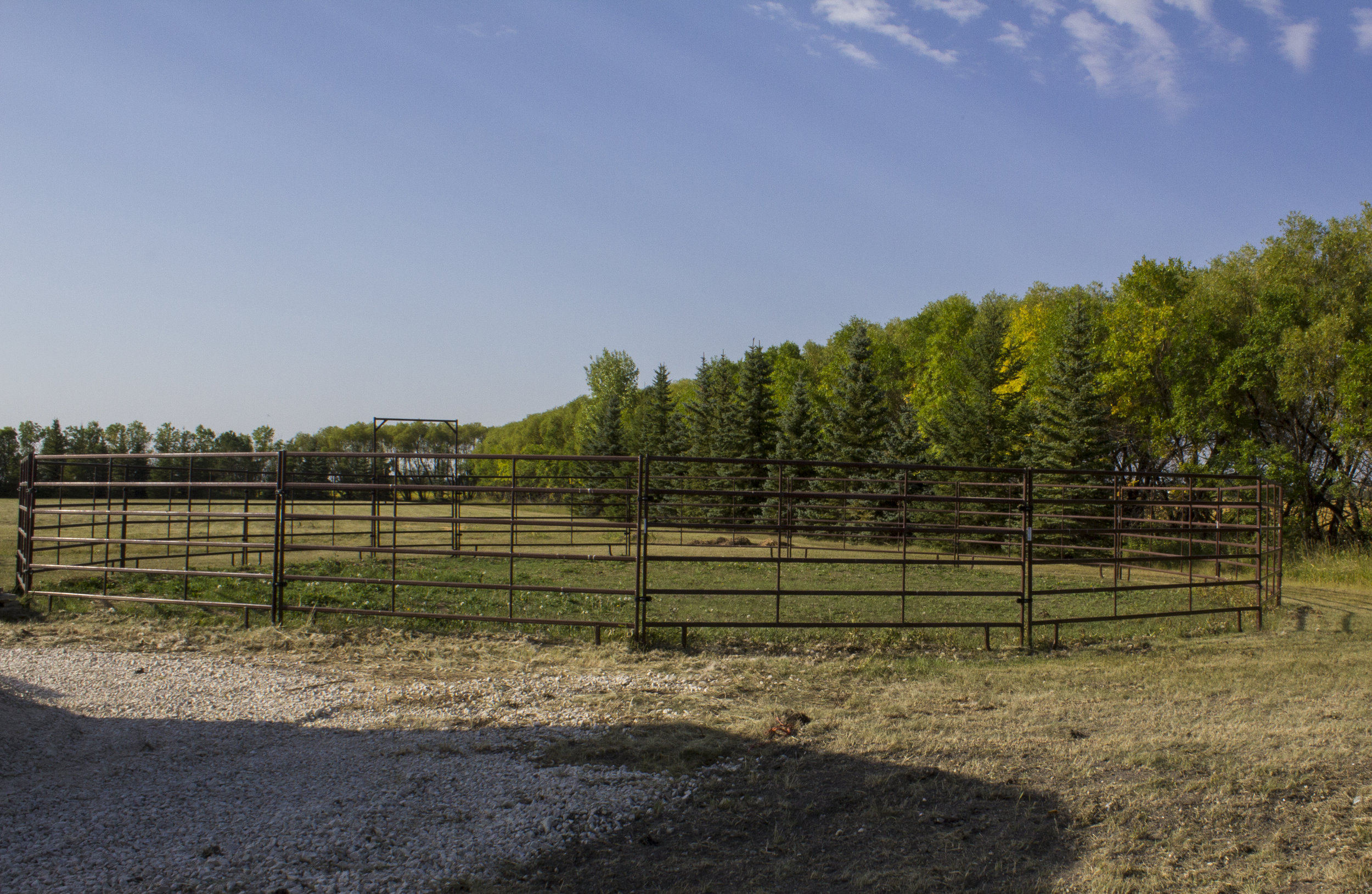 Outdoor Round Pen