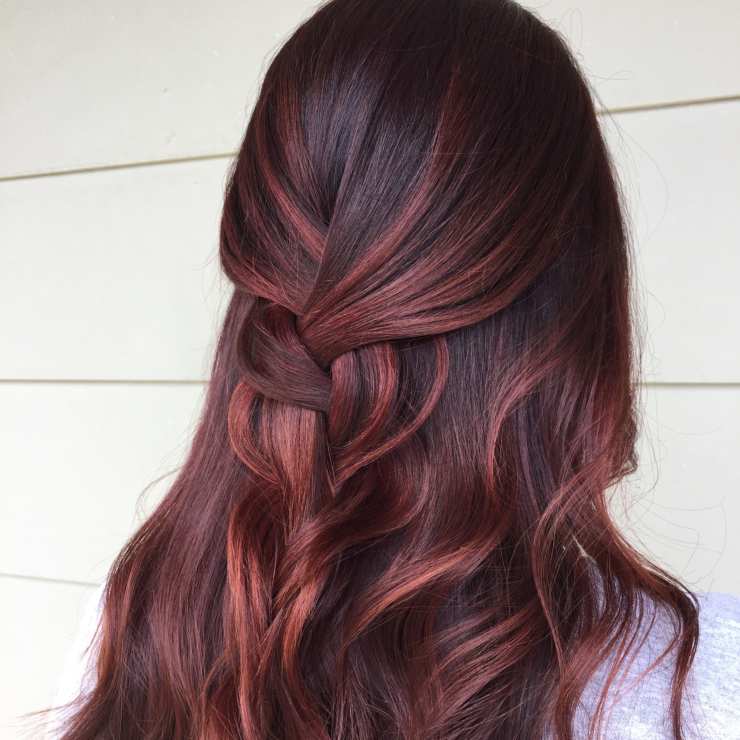 COOL COPPER BALAYAGE