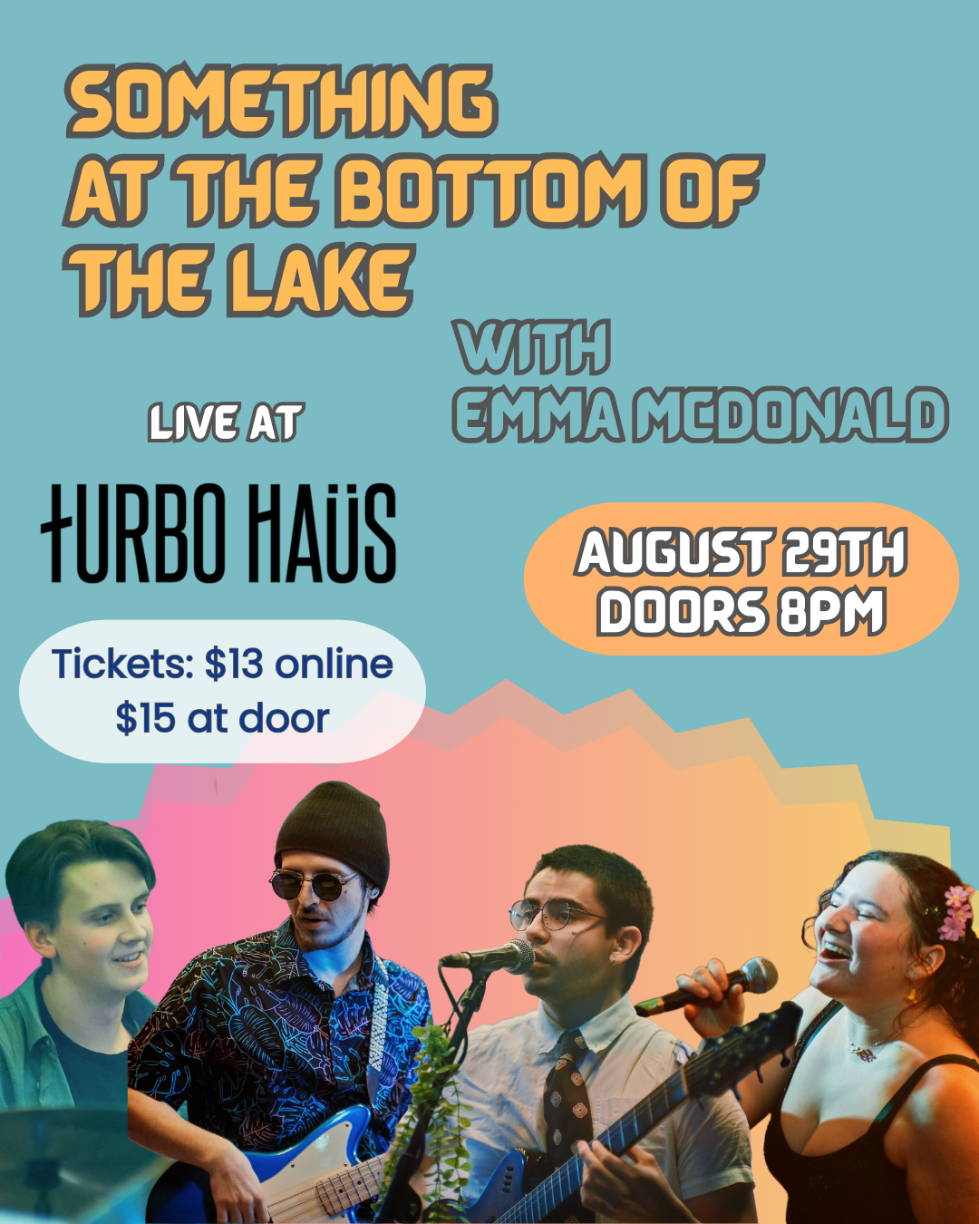 SOMETHING AT THE BOTTOM OF THE LAKE + EMMA MCDONALD