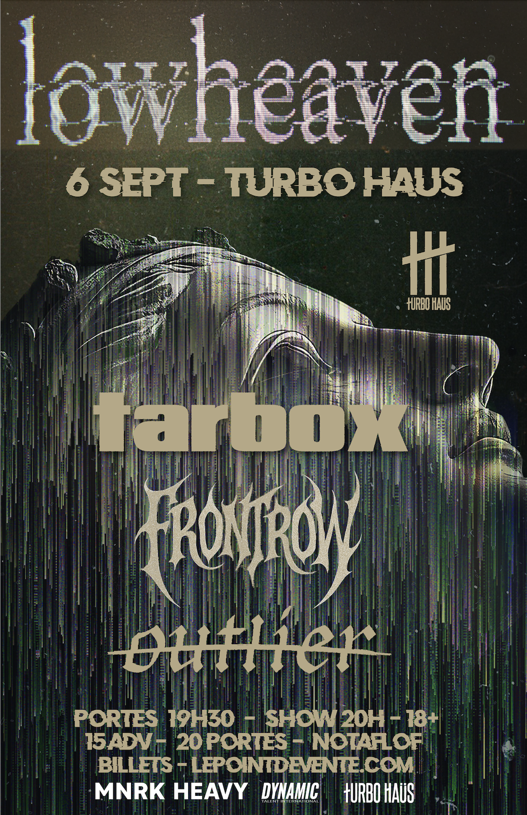 LOWHEAVEN + TARBOX + FRONT ROW + OUTLIER